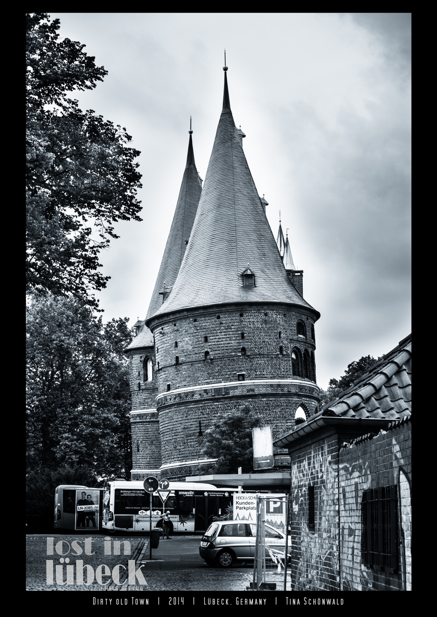 dirty old town 2014 poster tina schönwald lost in lübeck