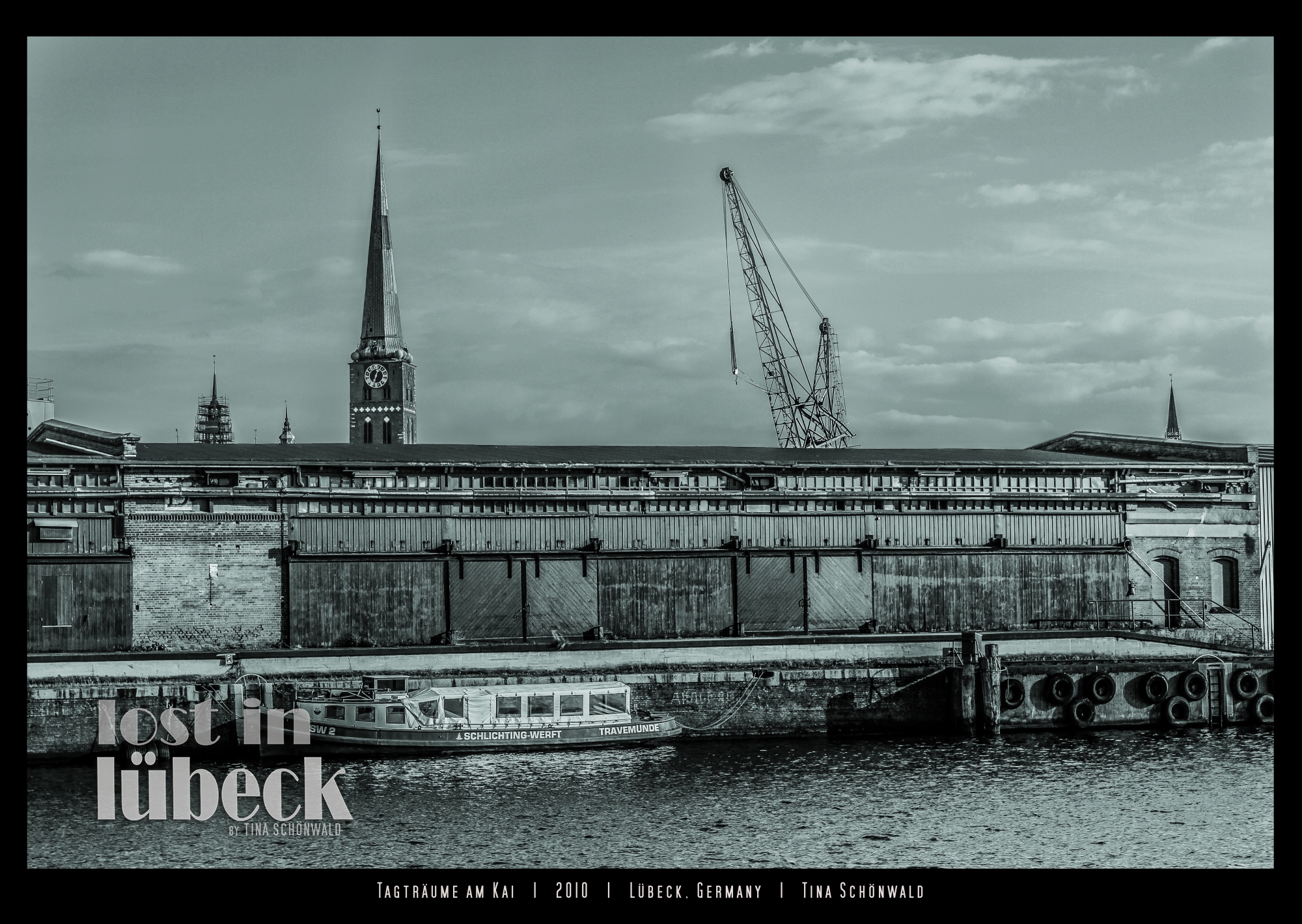 tagträume am kai 2010 poster tina schönwald lost in lübeck