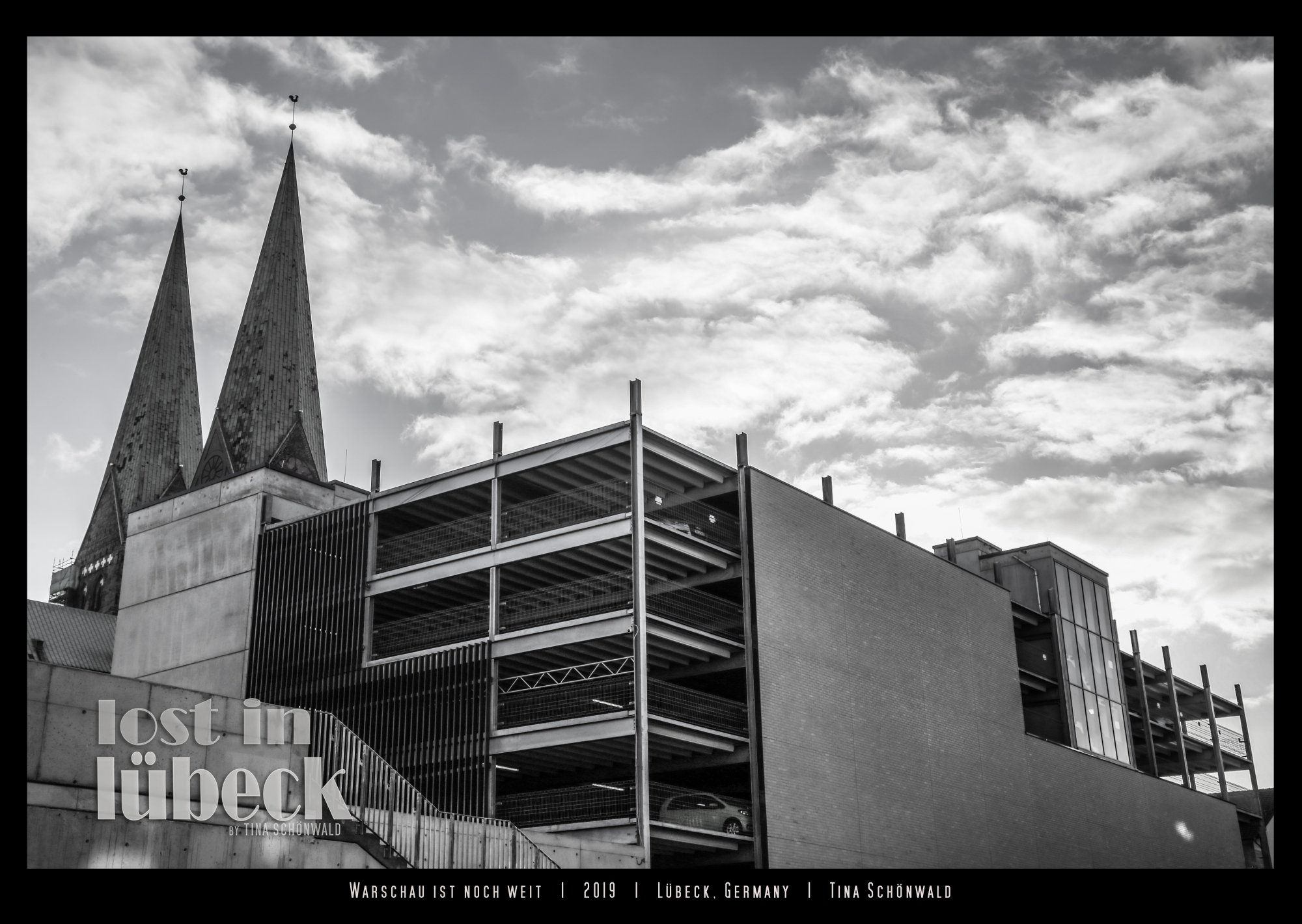 warschau ist noch weit 2019 poster tina schönwald lost in lübeck